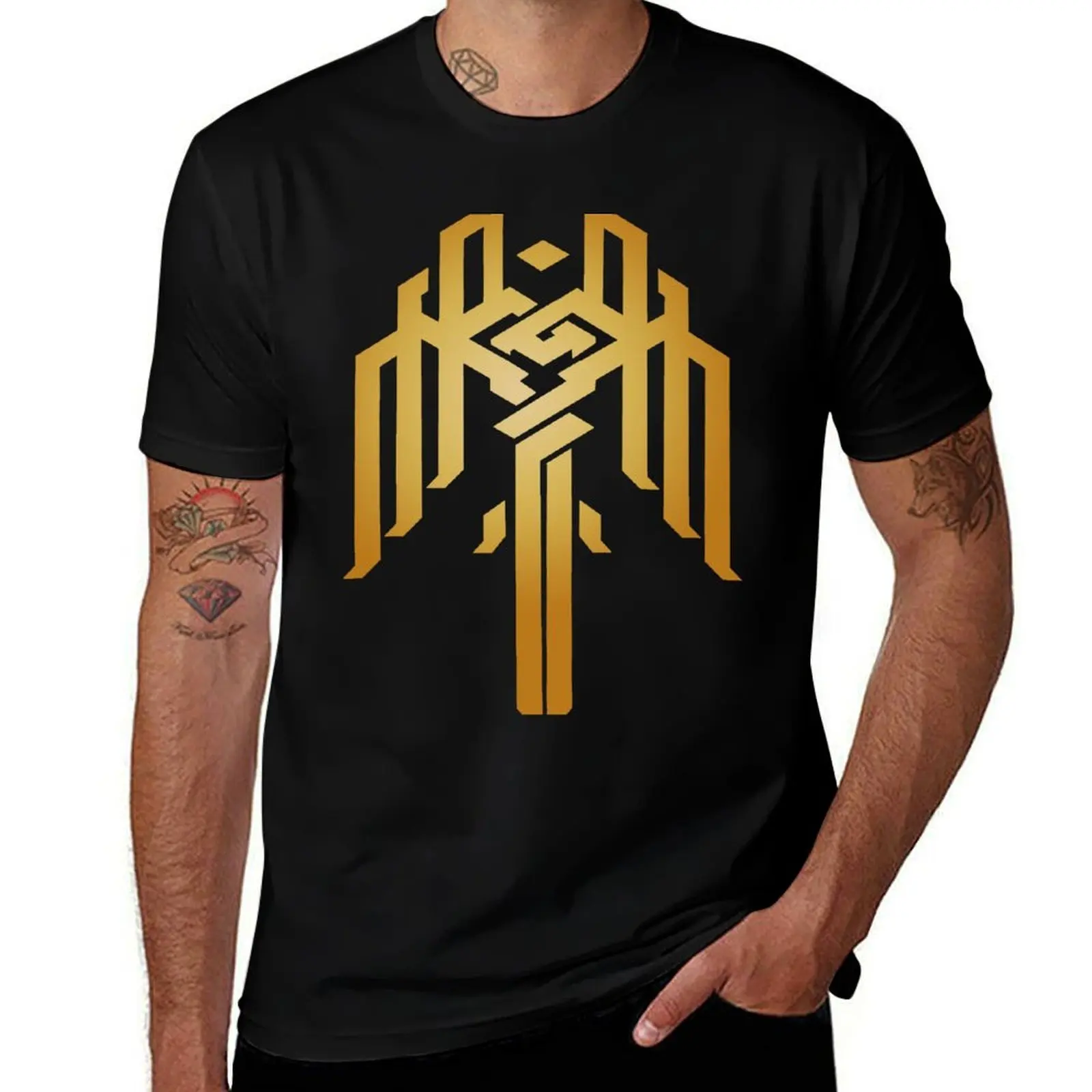 Heraldry of Kirkwall (Gold) T-Shirt Sporty Breathable Short Sleeve T-Shirt