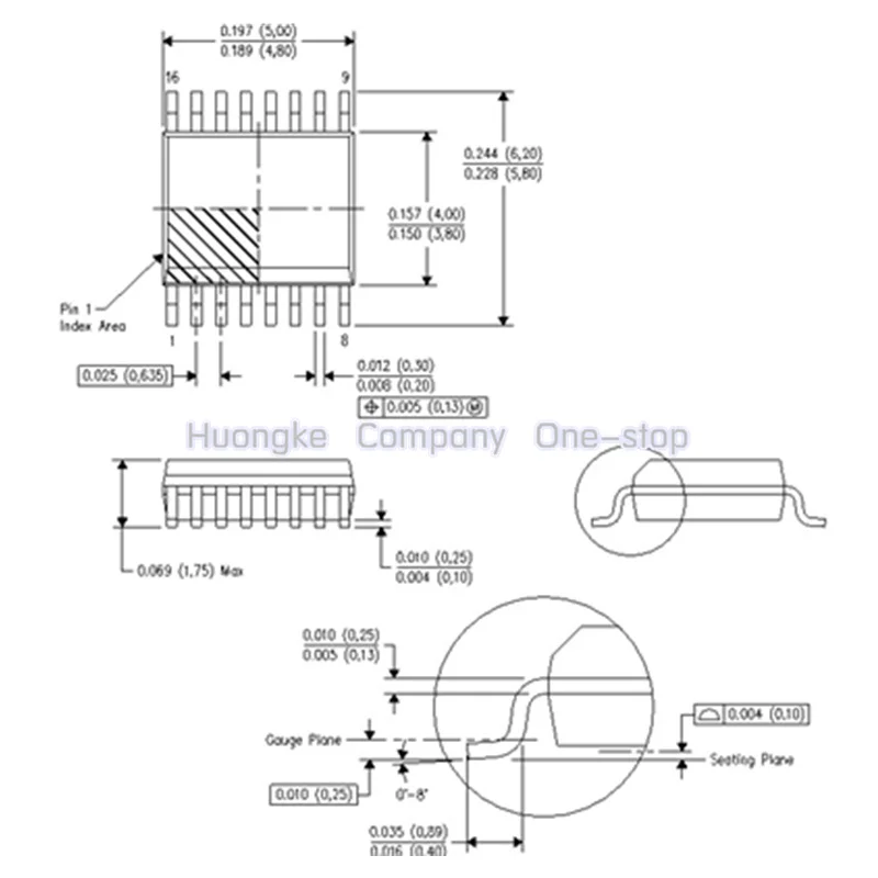 5pcs/lot PCM1755DBQR PCM1755DBQ PCM1755 SSOP-16 Multi-Level Delta-Sigma Audio Digital-to- Analog Converter