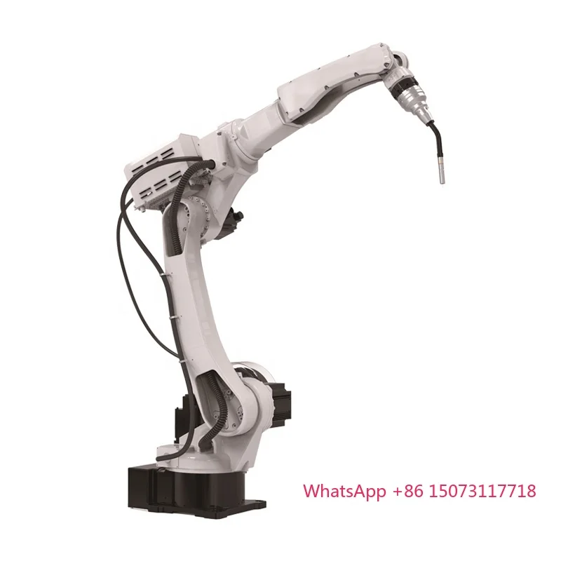 6 محاور طول الذراع 1600 مم ذراع الروبوت آلة لحام آلي صناعية أوتوماتيكية