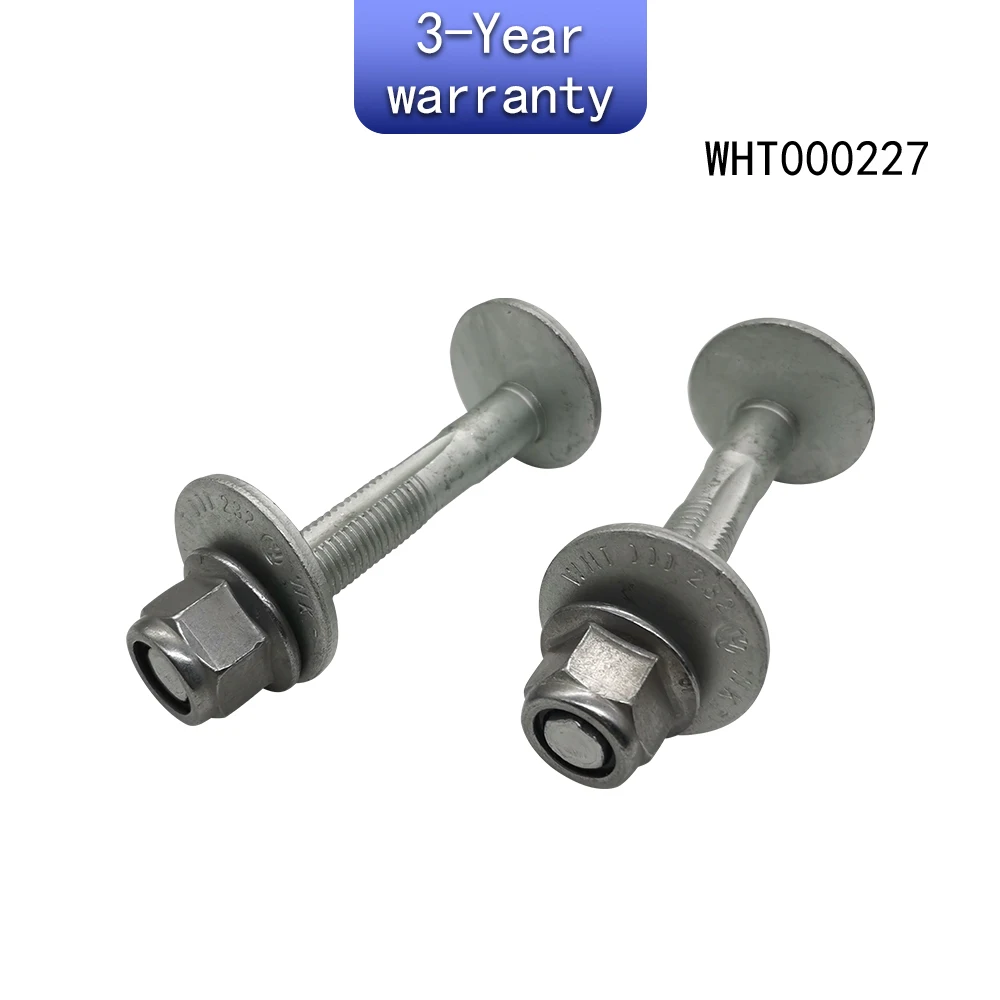 

2Pcs Rear axle eccentric bolt For VW Golf Eos Jetta/syncro Passat Tiguan Teramont Touran Audi A3 S3 TT Q3 RSQ3 AQ3SB WHT000227