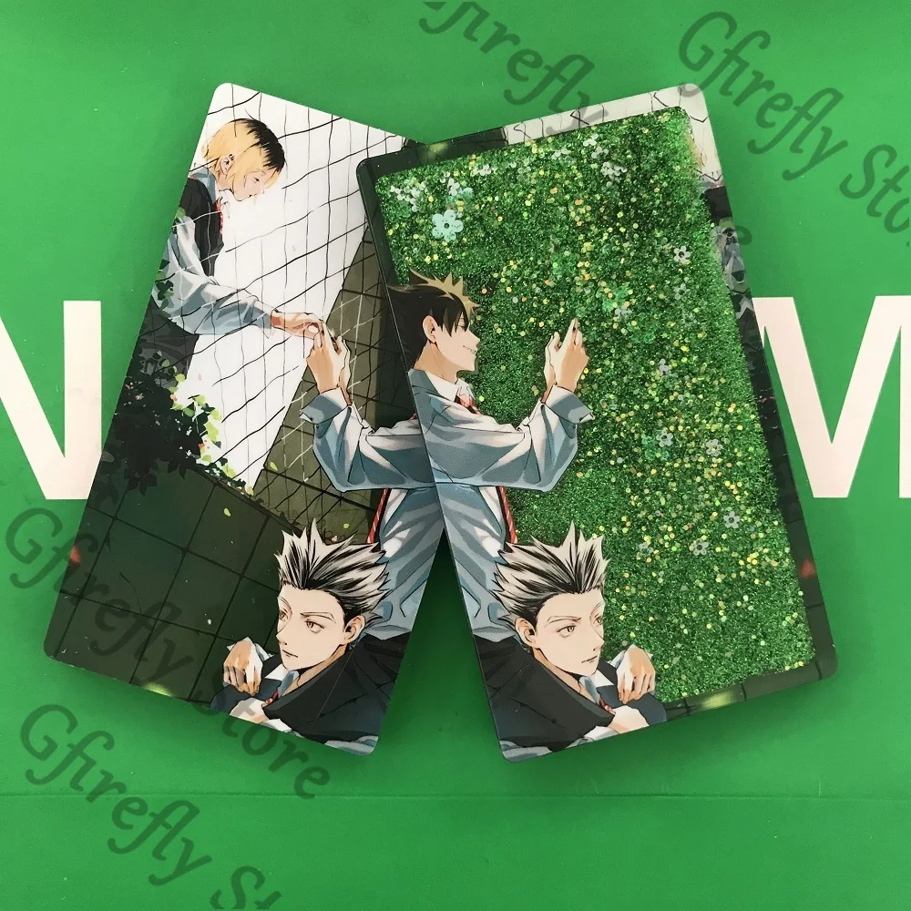 

Haikyuu!! Acrylic Quicksand Mahjong Kozume Kenma Anime Card Brick Show Shelf High Quality Tetsurou Kuroo Ambitus Gift