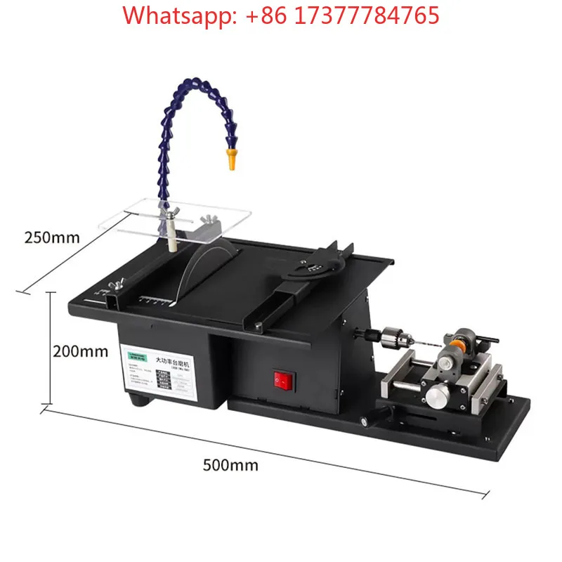 0528220V 2500W 5 in 1 Multifunctional Desktop Polishing Jade Carving Grinding  Machine Ball Punching Grindi