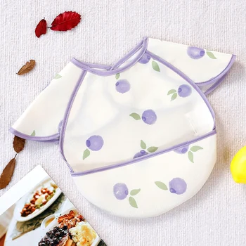 Kangobaby #My Soft Life# New Waterproof Baby Sleeveless Feeding Bib Fashion Full Body…