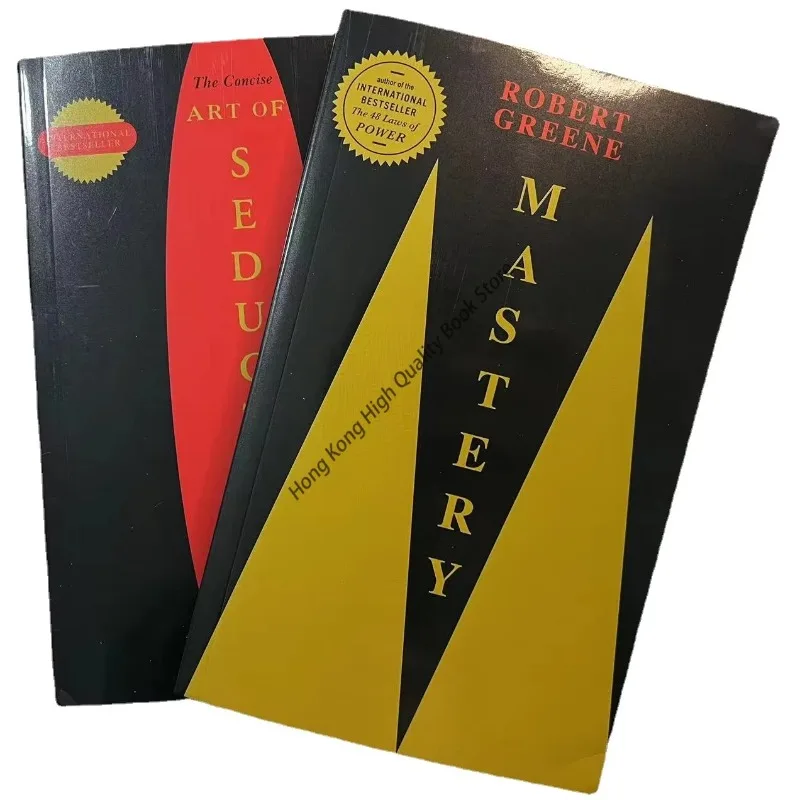 The Art of Seduction and Mastery By Robert Greene International Bestseller English Paperback Book Set Self Help Psychology Power