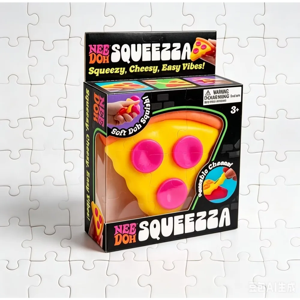 Nouveauté 2026 Schylling Needoh Nice Cube, Jouets sensoriels, Blocs anti-stress, Puzzles anti-stress, Jouets de relaxation