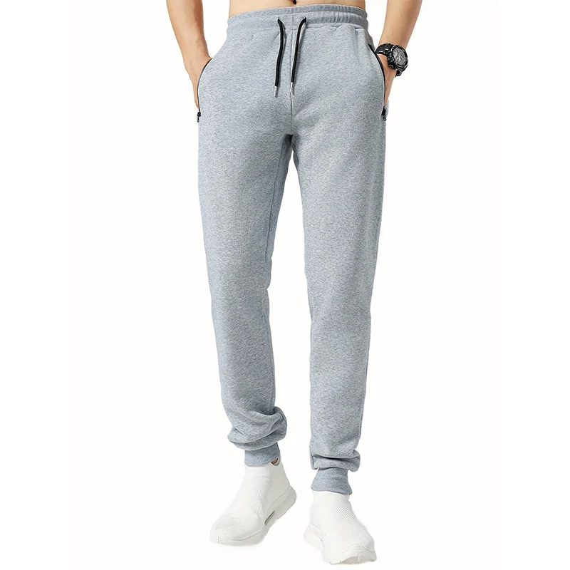 Joggers de entrenamiento atlético para hombres, pantalones de chándal de ajuste suelto informal, pantalones de cintura elástica con cordón, primavera y otoño