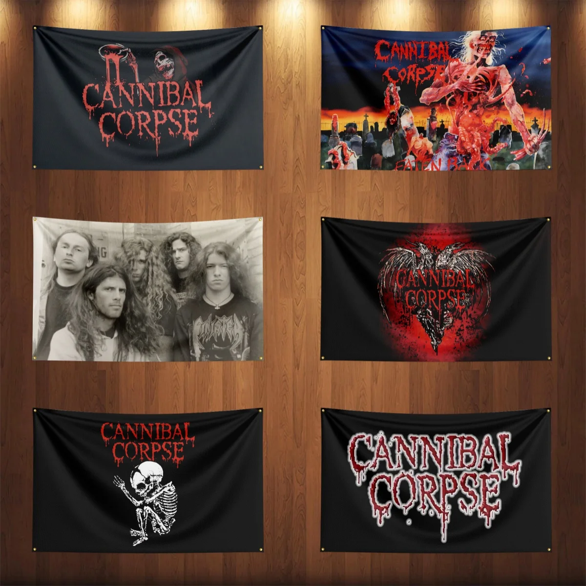 

3x5 Ft Heavy Rock Band C-Cannibal-Corpses Flag Polyester Digital Printing Banner for Bedroom Wall Art Out Door Tapestry Decora