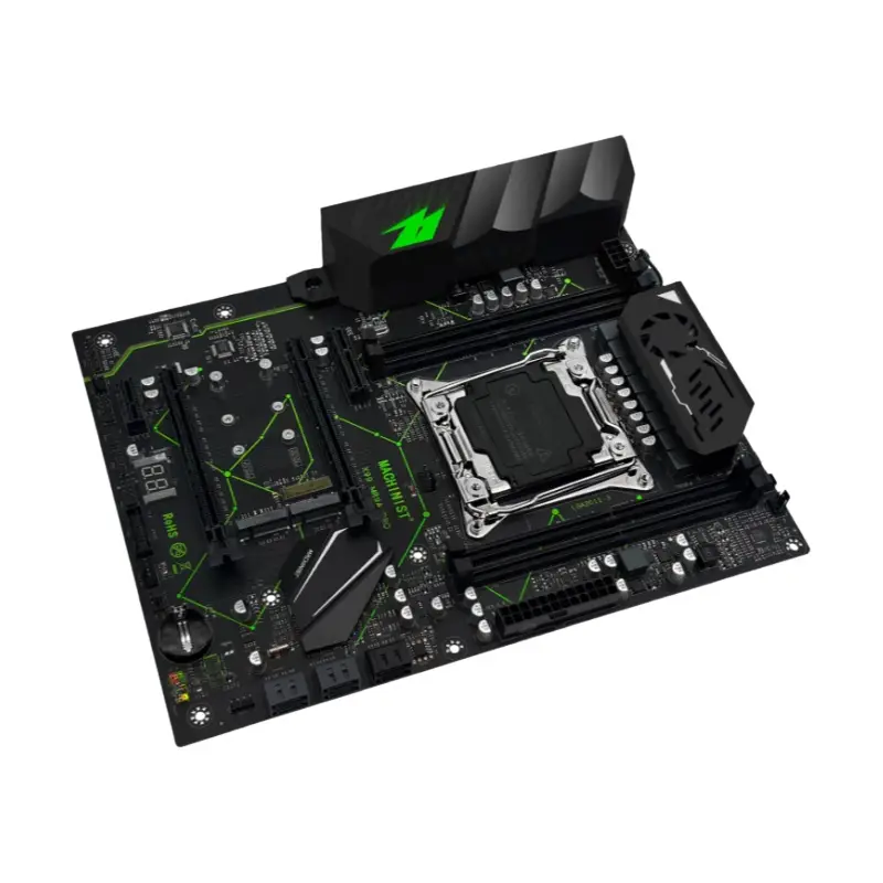 MACHINIST MR9A PRO X99 Conjunto de placa-mãe LGA2011-3 Xeon E5 2690 V3 CPU DDR4 16GB (2*8GB) 2666MHz RAM TPM 2.0 Combo opcional