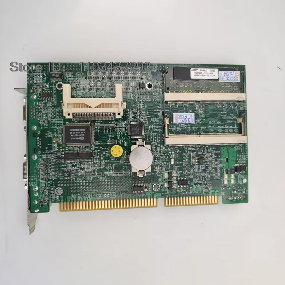 PCA-6751 REV:B202-1 Industrial Control Motherboard Half-length ISA Card PCA-6751 REV B2