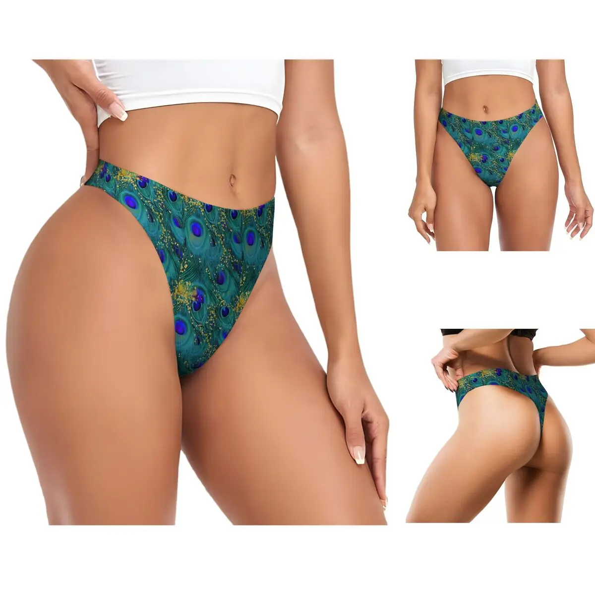 calcinhas-g-string-personalizadas-com-penas-de-pavao-respiraveis-confortaveis-e-elasticas-para-mulheres