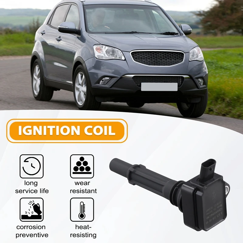 Car Ignition Coil For Ssangyong Tivoli Korando 1.6L 2.0L G16DF G20 (2012-) A1731580103 1731580103