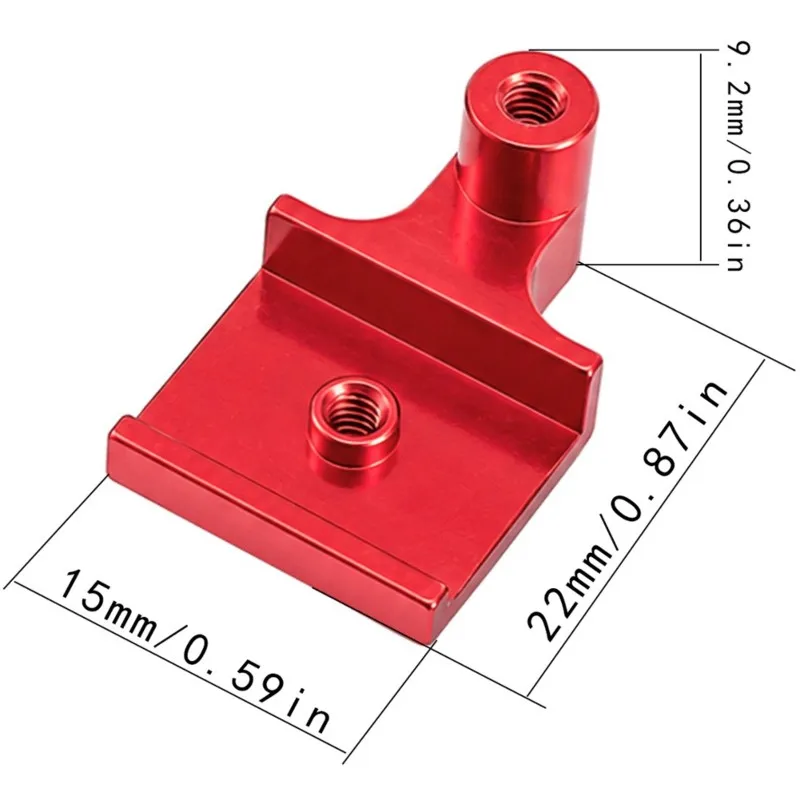 A49K-For WPL C64 For TOYOTA Hilux Compatible 4PCS 1/16 Scale Metal Shock Mount Bracket Front Rear Support Holder For RC Car
