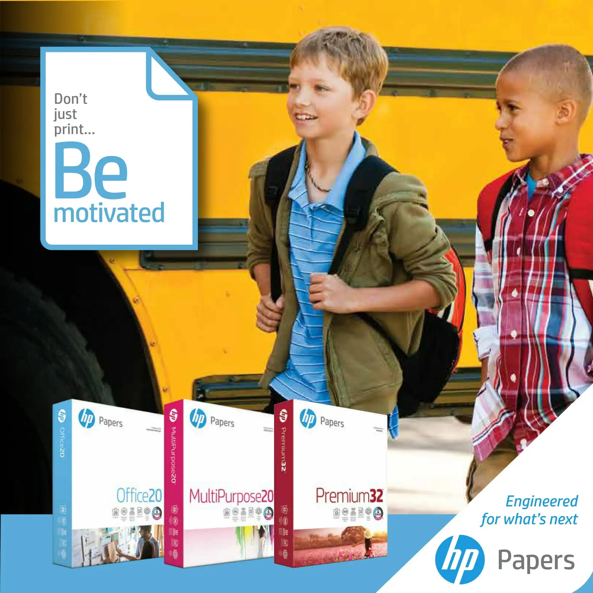 HP Printer Paper, Copy & Print 20lb, 8.5x11, 4 Bulk Packs, White, 3000 Sheets