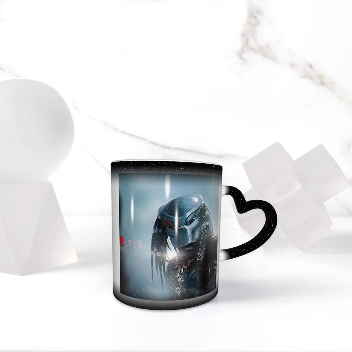 

Predator Wallpaper Mug Funny Ceramic Coffee Cups Tea Mugs Milk Cup Drinkware Gifts for Friends