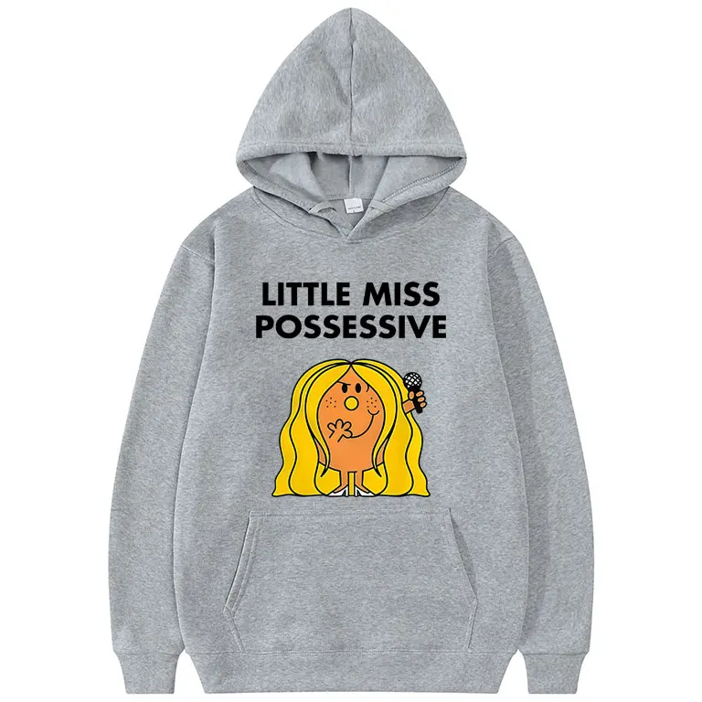 

Tate McRae Little Miss Possessive Tour 2025 Hoodie Men Women Fashion Pop Music Sweatshirt Unisex Cotton Casual Hoodies Fans Gift