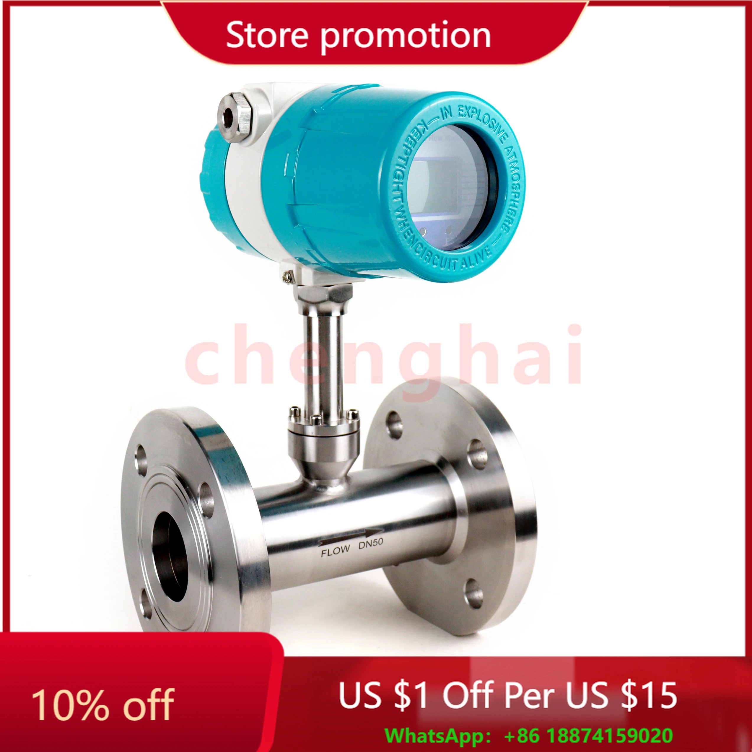 

Измерительный инструмент, расходомер газа T/H для промышленного расходомера мощности, расходомер сжатого воздуха CL2 NH3, расходомер гормального газа