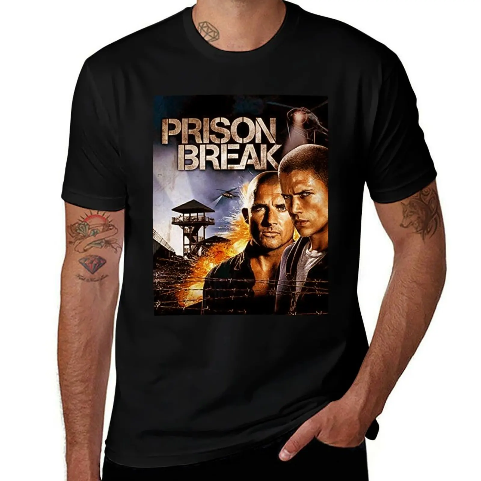 

Prison Break T-Shirt cute tops Man t-shirt anime tshirt anime shirt men clothings