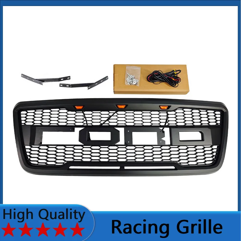 

For Ford F150 2004-2008 Racing Grille Front Bumper Grill Body Kit Accessories