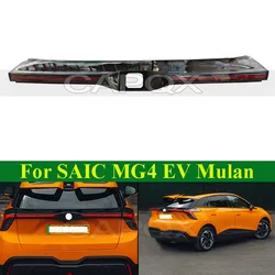 CAPQX LED New Rear Bumper Tail Light Tail Lamp For SAIC MG4 EV Mulan MG 4 2022-2023 Taillight Taillamp Brake Light Through Light
