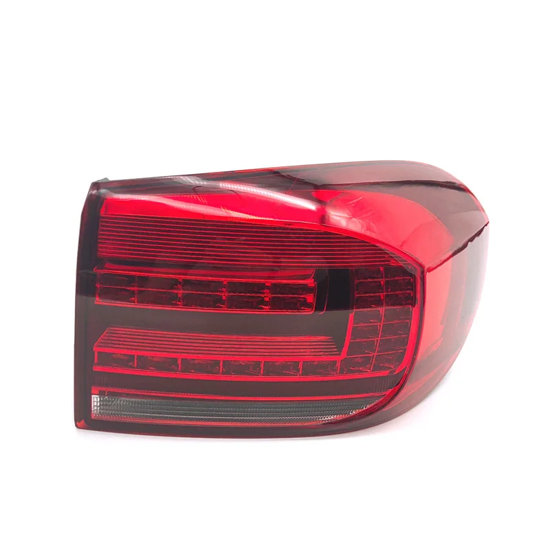 NRTNRFQW Réflecteurs Pare-Chocs Arrière VW Tiguan 5N 2008-2015 - Lentilles Rouges Gauche+Droit