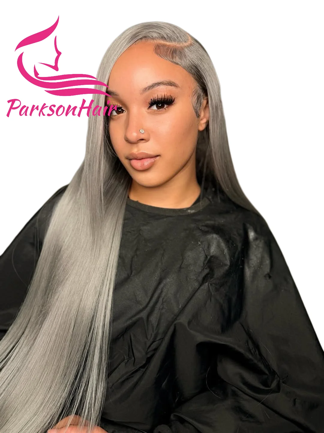 

Human Hair Wig Light Grey Straight 13x6 13x4 Lace Front Wig Pre Plucked Brazilian 613 Blonde Colored Lace Frontal Wig For Women