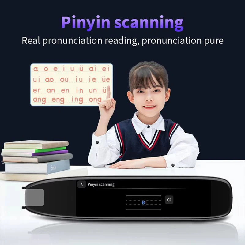 S65 Translation Pen Real Time Text Scanning Point Reading Learning Smart Voice Translator Device Recording Pen-A69F
