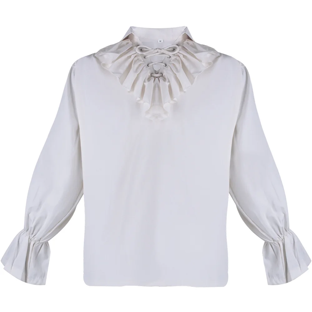 เสื้อสไตล์ไวกิ้งยุคกลาง โจรสลั - Tops บทวิจารณ์และราคา