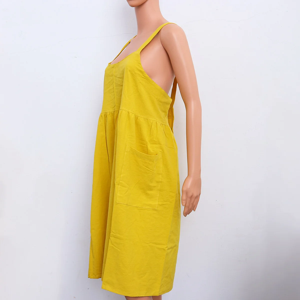 

Cotton Apron Kitchen Linen Flower Shop for Home Hangning Neck Literature and Art