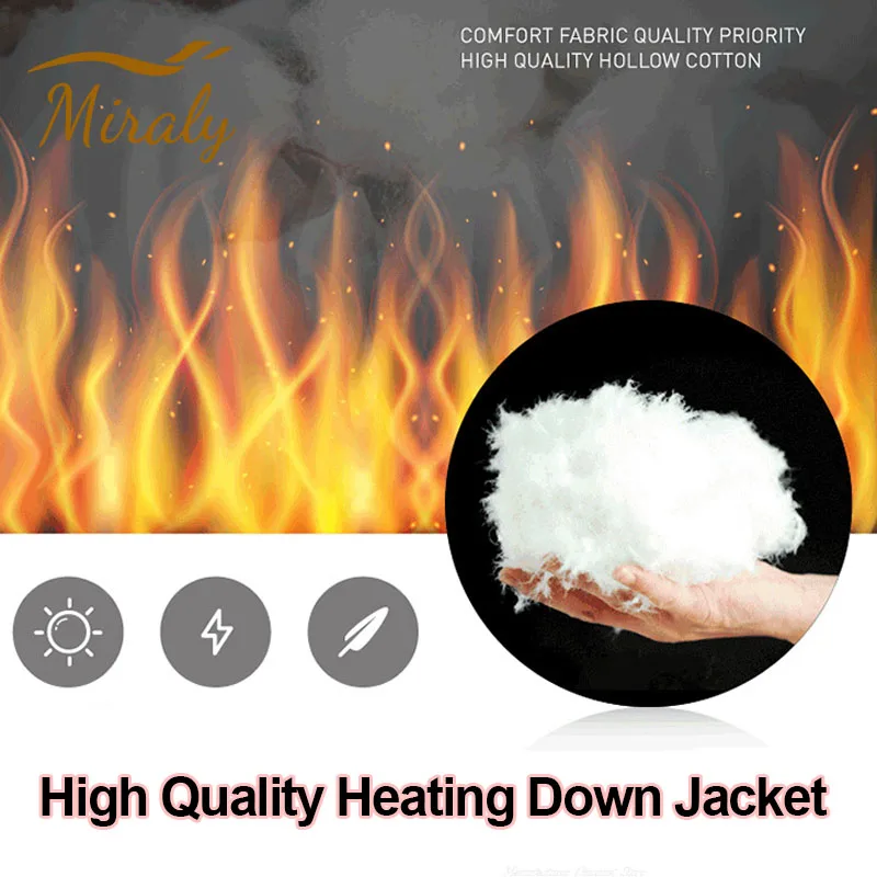 Super Sale 21 HEATING ZONES Heated Vest Men Women Heated Jacket Winter Warm Usb Self Heating Thermal Vest Heating Down Jacket