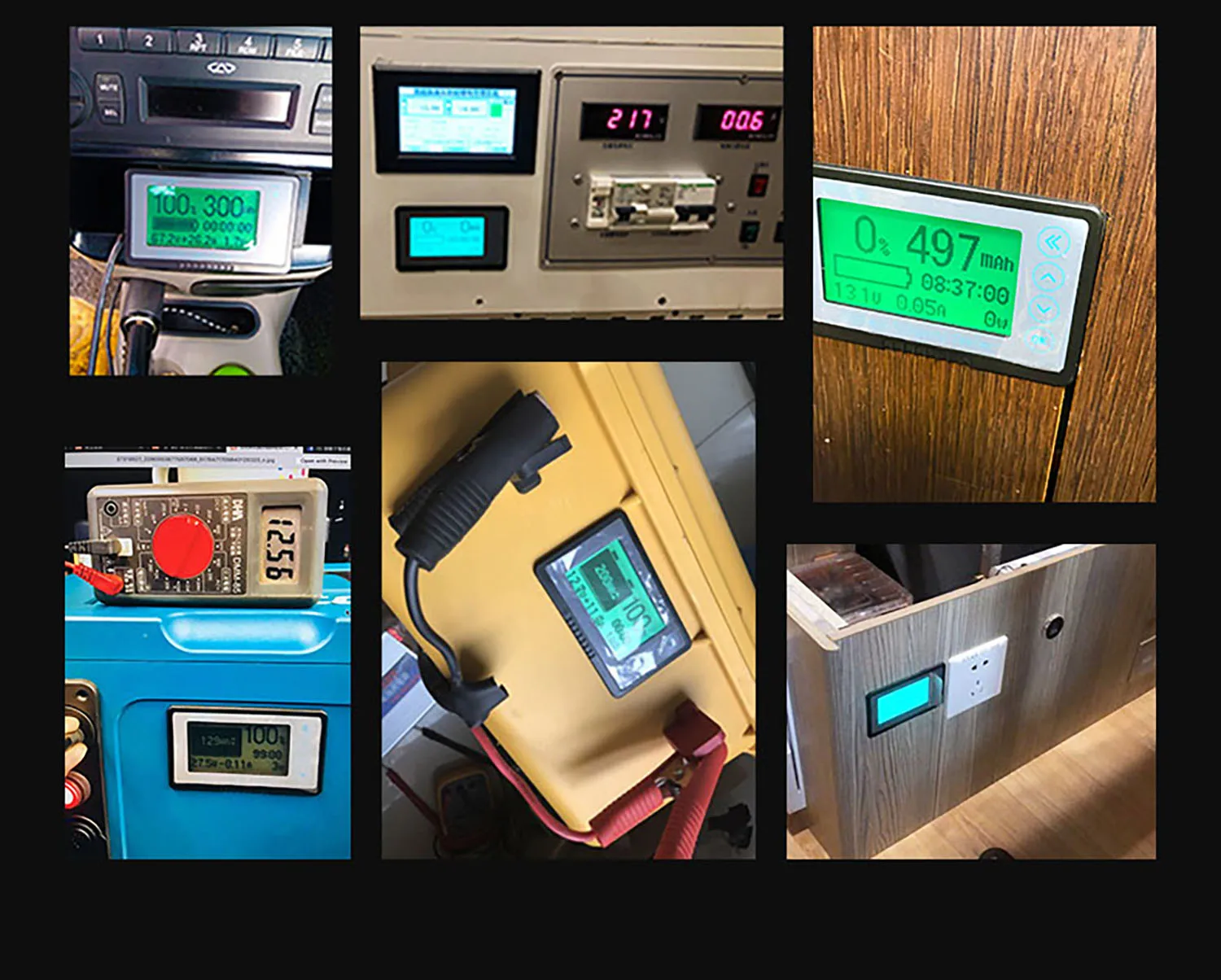 Imagem -05 - Coulometer Monitor 100a 350a 500a Capacidade Tester rv Scooter Elétrico Lifepo4 Chumbo-ácido Li-ion Bateria de Lítio dc 8120v