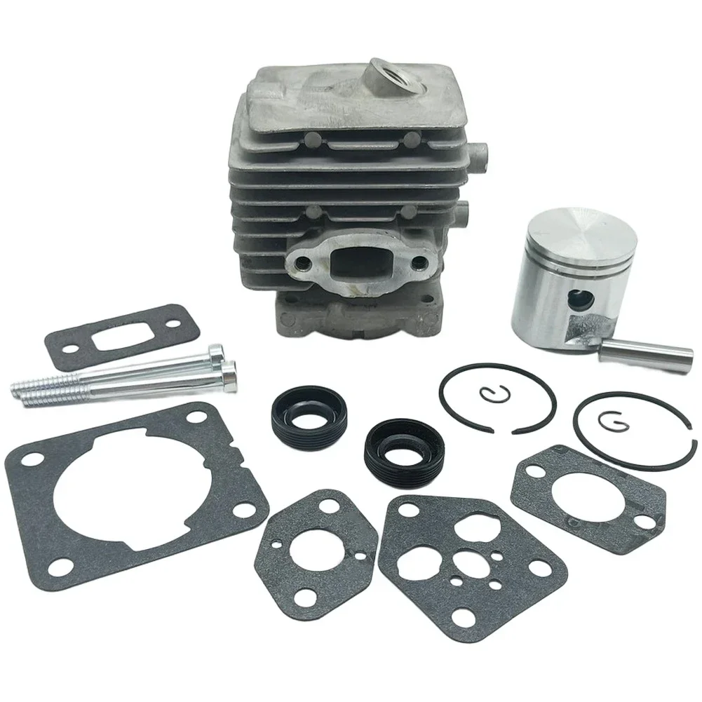 BG56 Cylinder Piston Kit Compatible With Stihl= BG56, BG56C, SH56, SH56C,BG86,BG86C,BR200,SH86,SH86C,SR200 Replace 4241 020 1204