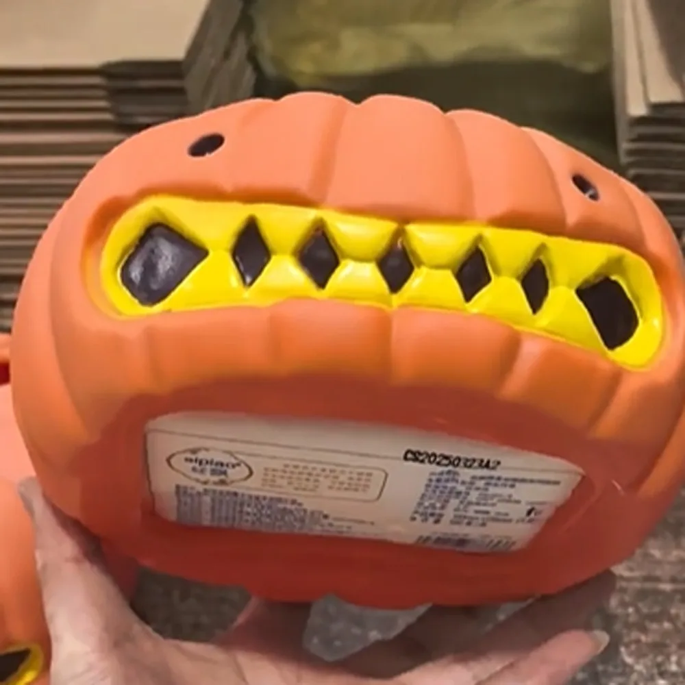 

Halloween Pumpkinn Tissue Box Gnash Decorative Pumpkin Paper Storage Box Model Toy Cartoon Pumpkin Ornament Decoration