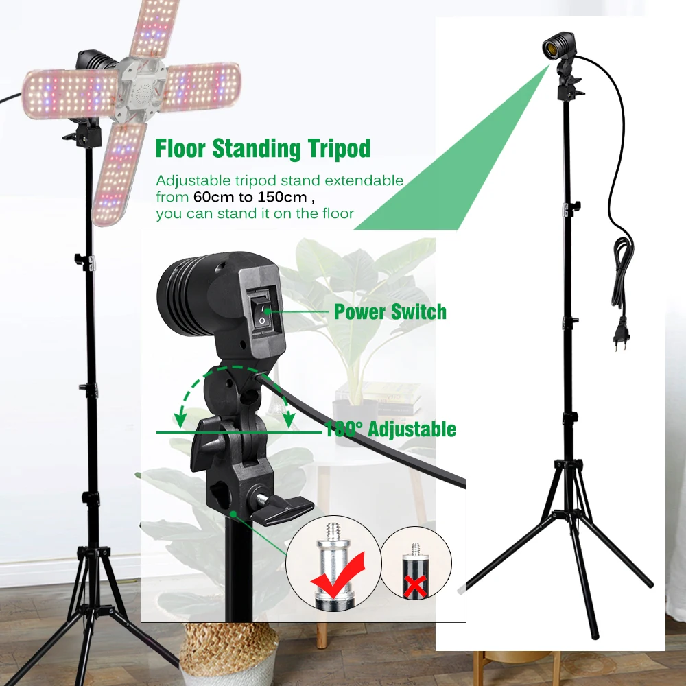 24 واط 36 واط 48 واط الطيف الكامل SMD2835 LED ضوء نمو النبات مناسبة لزهرة النباتات الداخلية ونمو ضوء الفناء #4