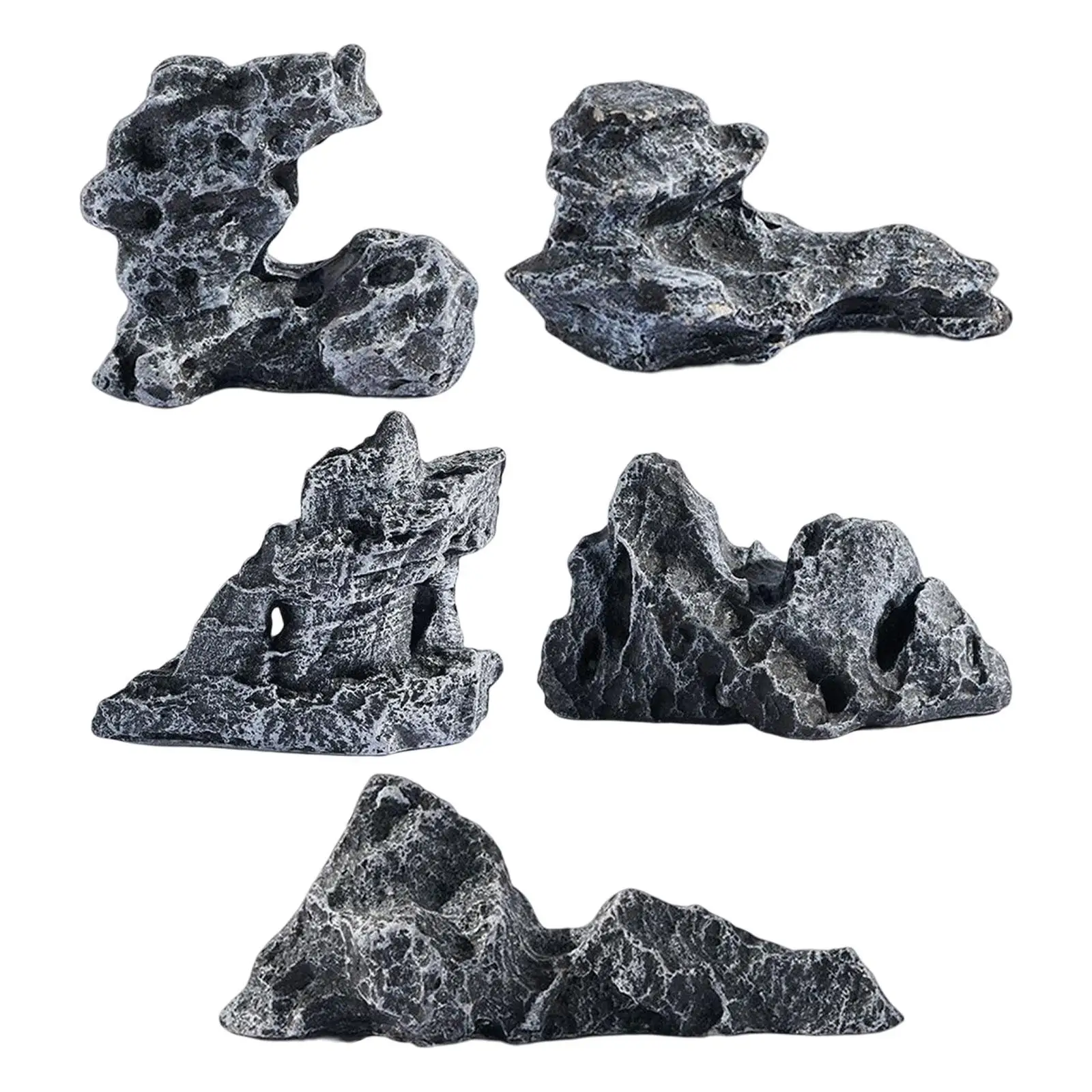 Simulated Landscaping Rock Portable Background Props Crafts Lightweight