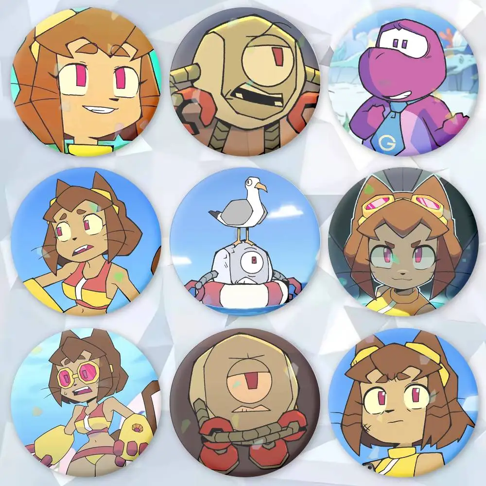 

2026 Cartoon G-Gameoverse Brooches Cartoon Badge Pins Backpack Hat Accessories Friend Gift
