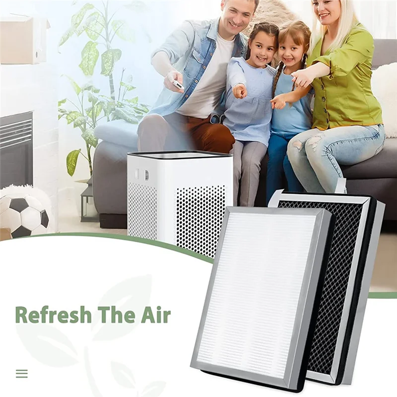 Promotion!Replacement Filter For Medify MA-25 Air Purifier 3 In1 With Pre-Filter H13 True HEPA Filter&Activated Carbon Filter