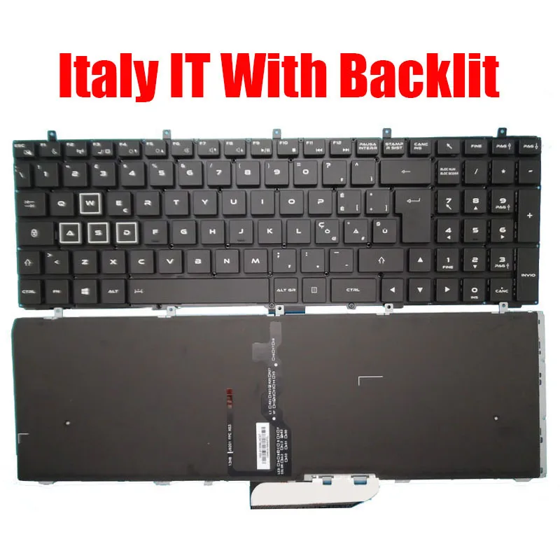 Backlit FR BE PO SP IT JP Keyboard For Quanta NL9 NL9E NL9K NL9U AENL9U00110 French Belgium Portugal Spanish Italy New