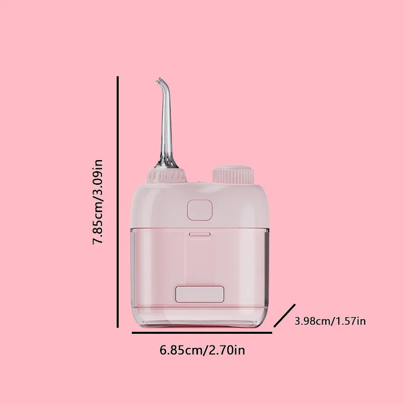 Mini Oral Irrigator Multiple Colors Portable Teeth Cleaner  2 Jet Tip 4 Modes Teeth Clean Suitable For Children And Couples