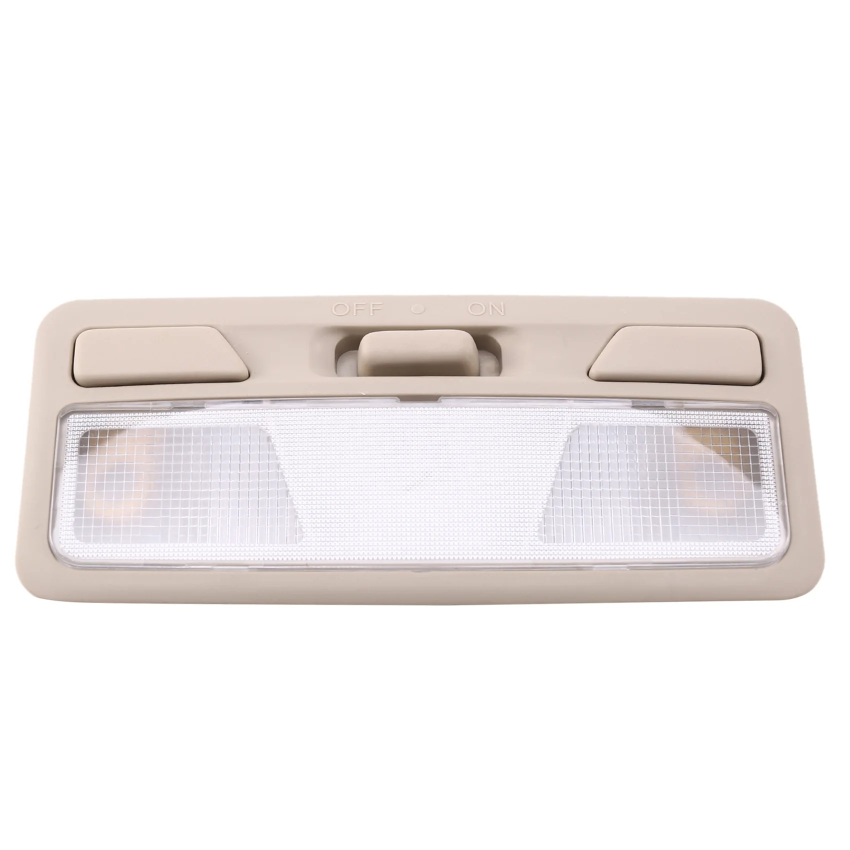 3 أزرار مصباح خريطة داخلي قبة ضوء القراءة لميتسوبيشي باجيرو شوغون مونتيرو V73 V75 V77 MK3 بيج