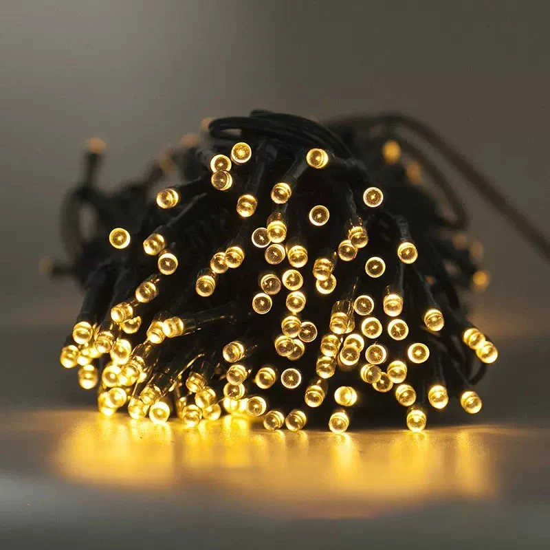 Solar String 20~200 LED 8-Mode Solar Light String Outdoor Waterproof Courtyard Light Camping Garden Party Festival Decoration