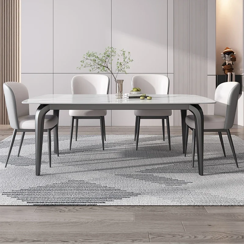 

European Party Dining Table Stand Event Designer Nordic Office Dining Table Kitchen Living Room Mesa De Comedor Furniture Home