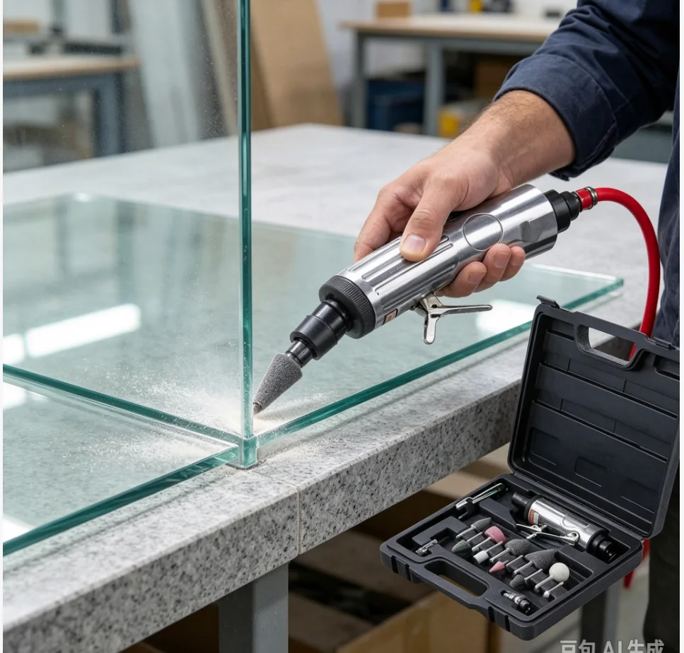 Air Die Grinder, with 1/4