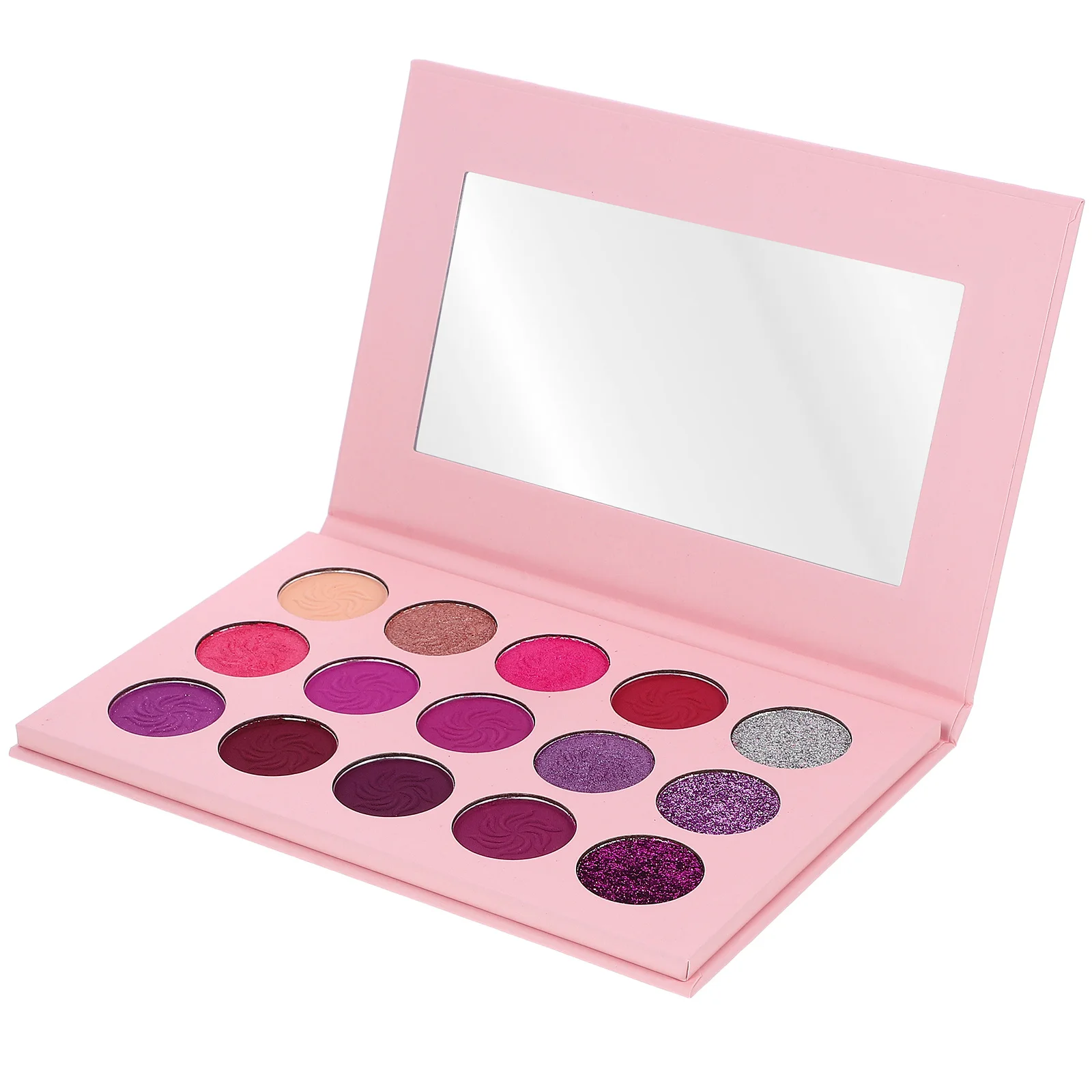 Paleta de sombras de ojos de 15 colores, súper pigmentada, mate, brillante, prensado, compacto para mujeres, de larga duración, textura suave, ojos glamorosos