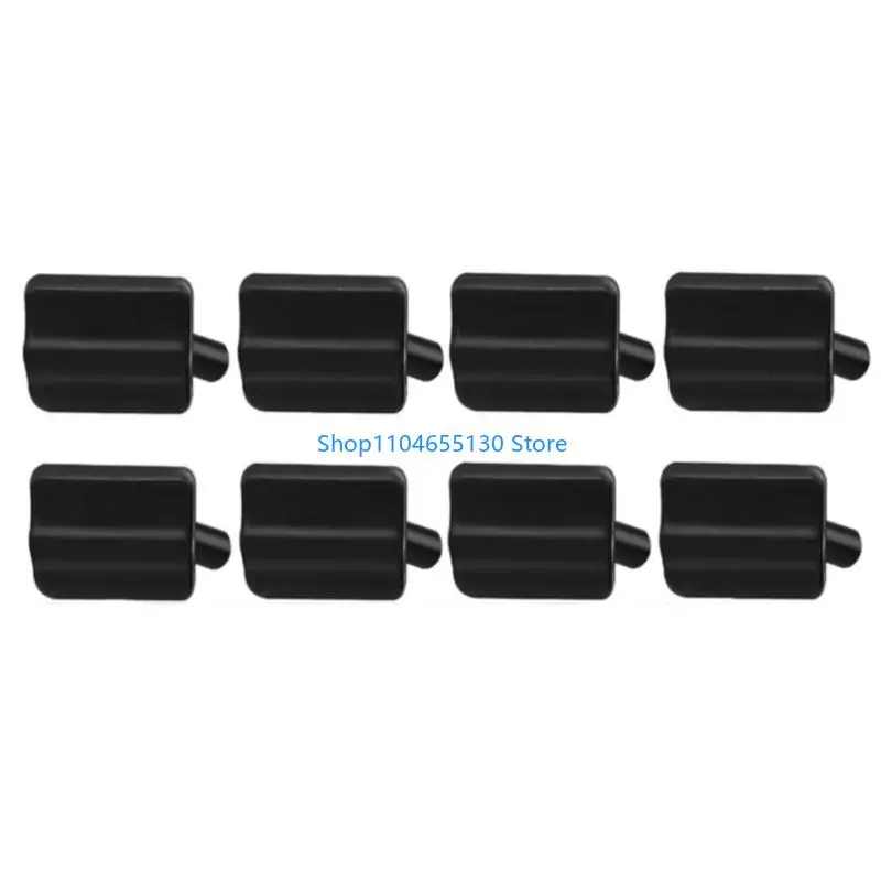 4/8pcs 에어 프라이 머신 실리콘 케이스 6QT 에어 프라이팬 트레이 교체 고무 발 부엌 용품 커버