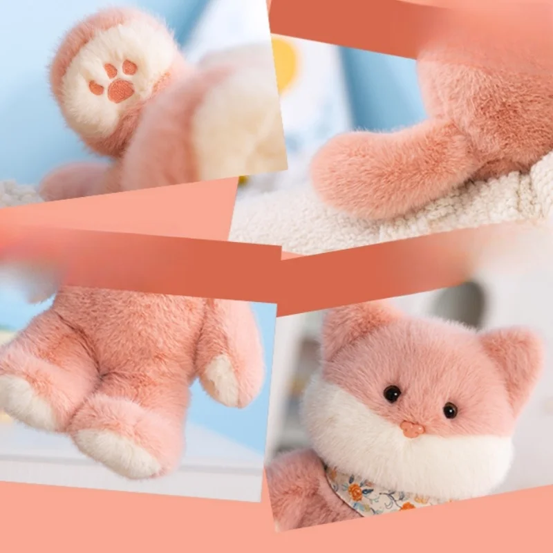 Jouet en peluche chat dessin animé et mignon, poupée chat, oreiller, poupée apaisante, décoration de la maison, cadeaux Surprise pour enfants et amis