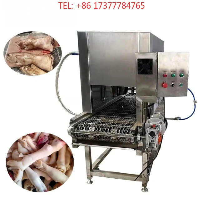 NEW Big Capacity Pig Feet Hair Burning hine Cow Feet Hair Removal Sheep Feet Hair Burning Remover