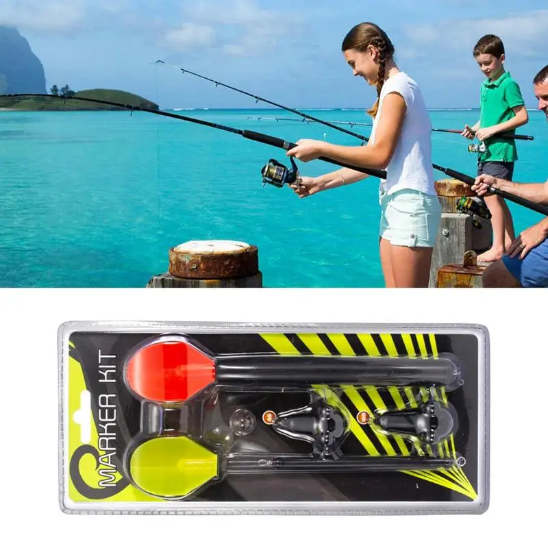 Carp Marker Float Set Long Cast Vertical Fishing Float Weighted Fishing Accessories Colored Detachable Tackle Kit for Fishing - view 4