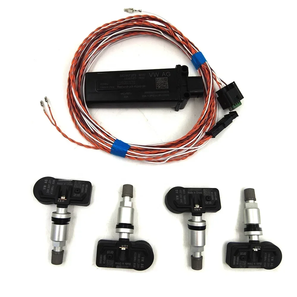 

2025 Hot Sale For VW MQB Passat B8 Golf 7 MQB Tiguan MK2 Tire Pressure Monitoring TPMS System 5Q0 907 273B