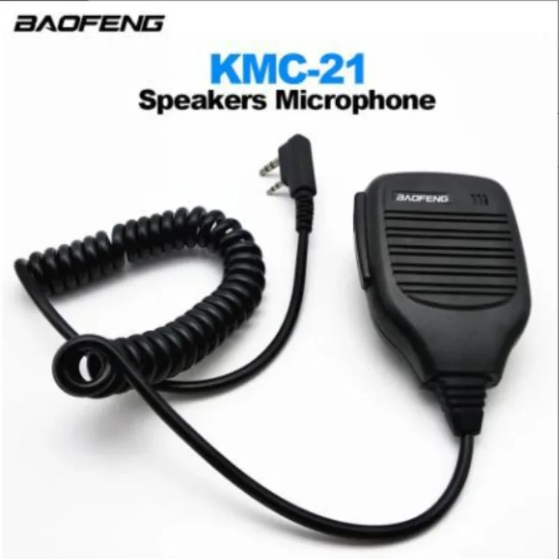 

Baofeng Durable PTT Mic Microphone for 888S 5R UV82 8D 5RE 5RA Speaker Mic Headset Two Way Radio Handheld Speaker Walkie Talkie
