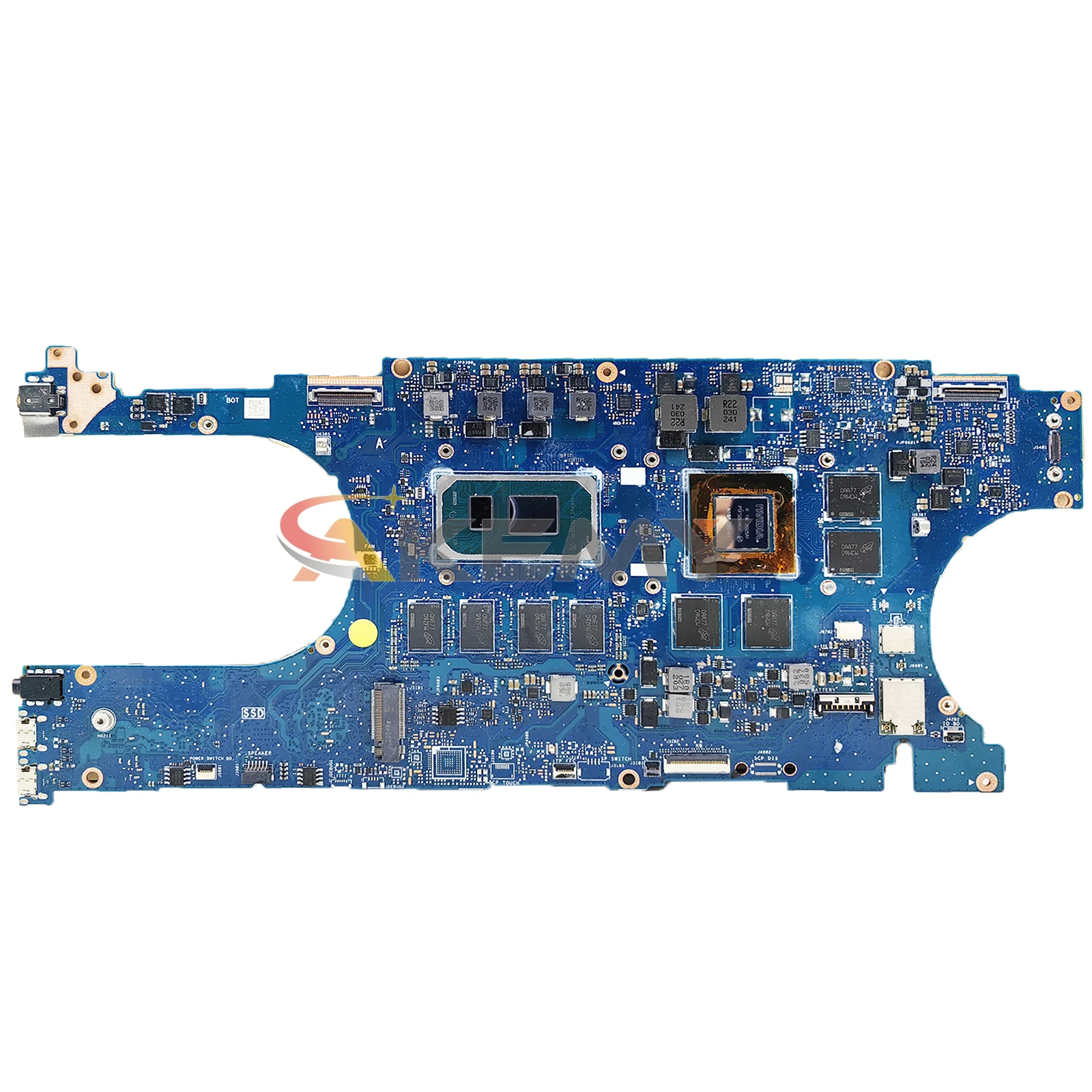 AKEMY UX564E Laptop Motherboard For Asus Zenbook Flip UX564EH UX564EI Q538EI Mainboard i5 i7 11th CPU 16G-RAM GTX1650/GTX1650TI